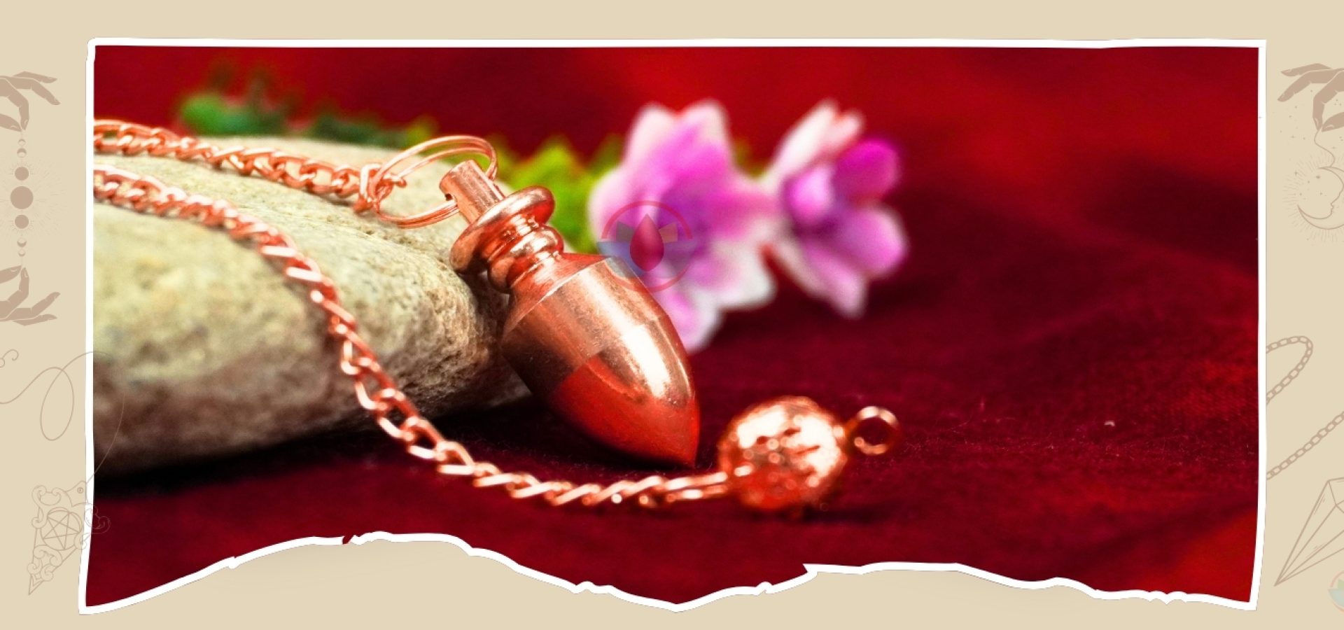 Bronze Metal Cone Pendulum