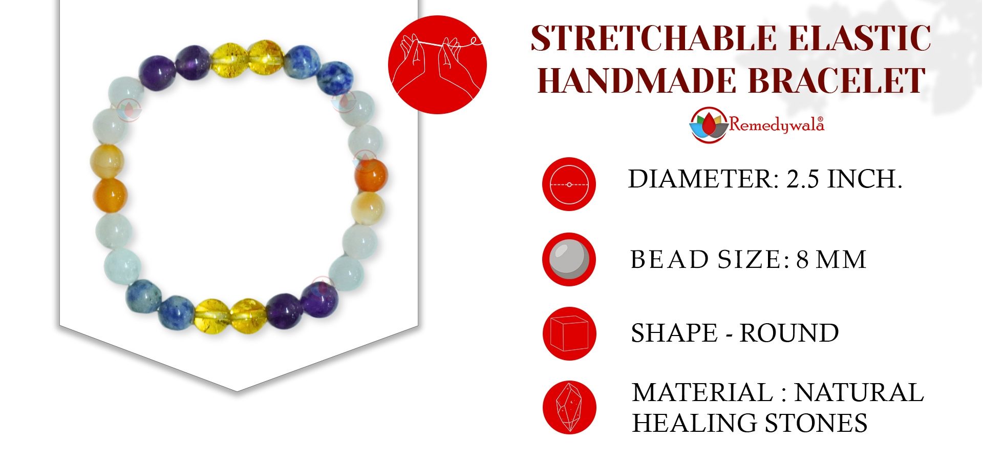 PMS PMT Crystal Bracelet