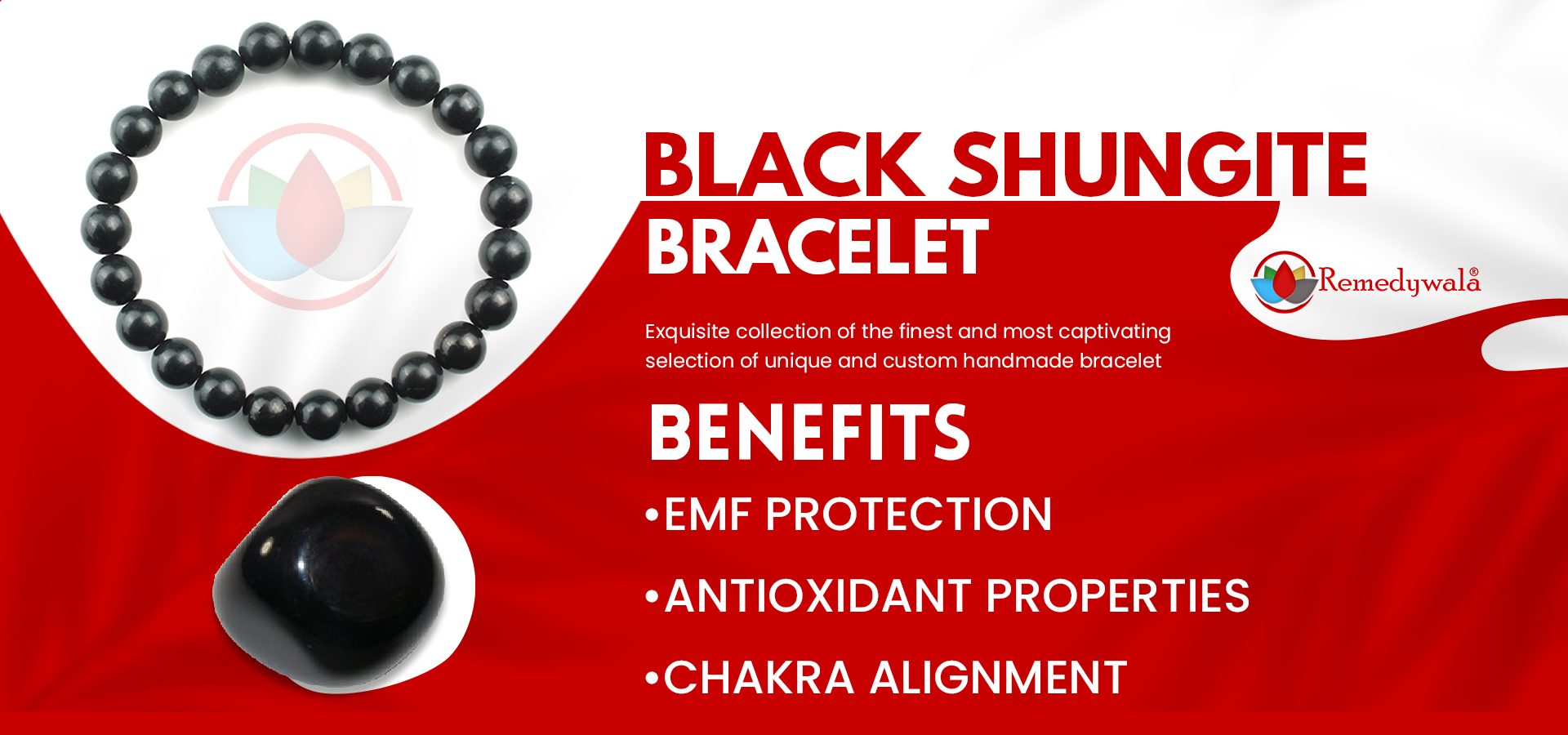Black Shungite Bracelet