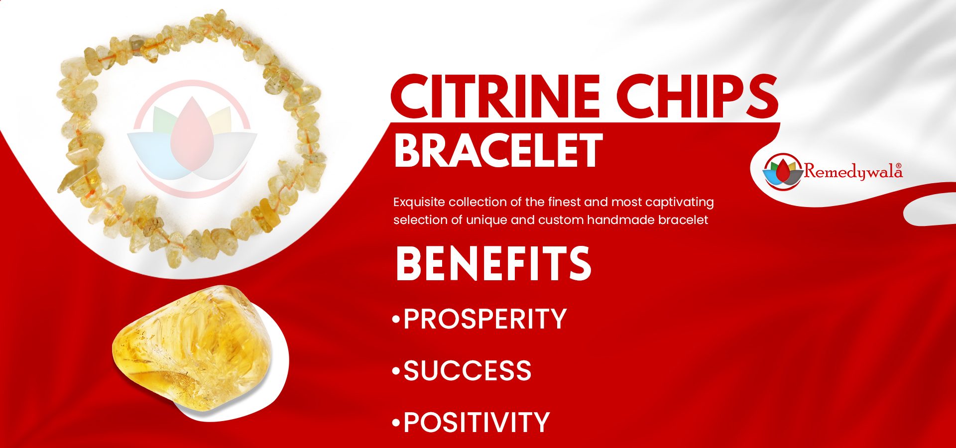Citrine Chips Bracelet