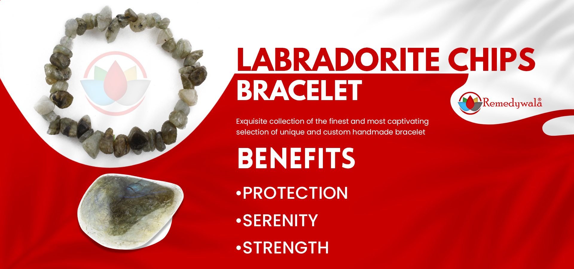 Labradorite Chips Bracelet
