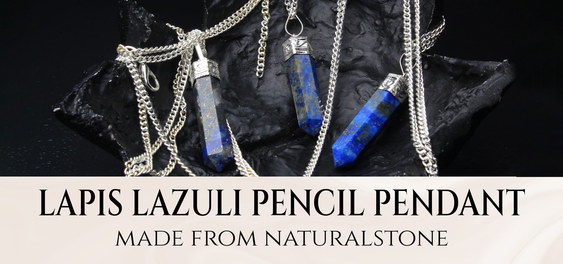 Amazon.com: Lapis Lazuli Necklace for Men, Healing Gemstone Necklace, :  Handmade Products