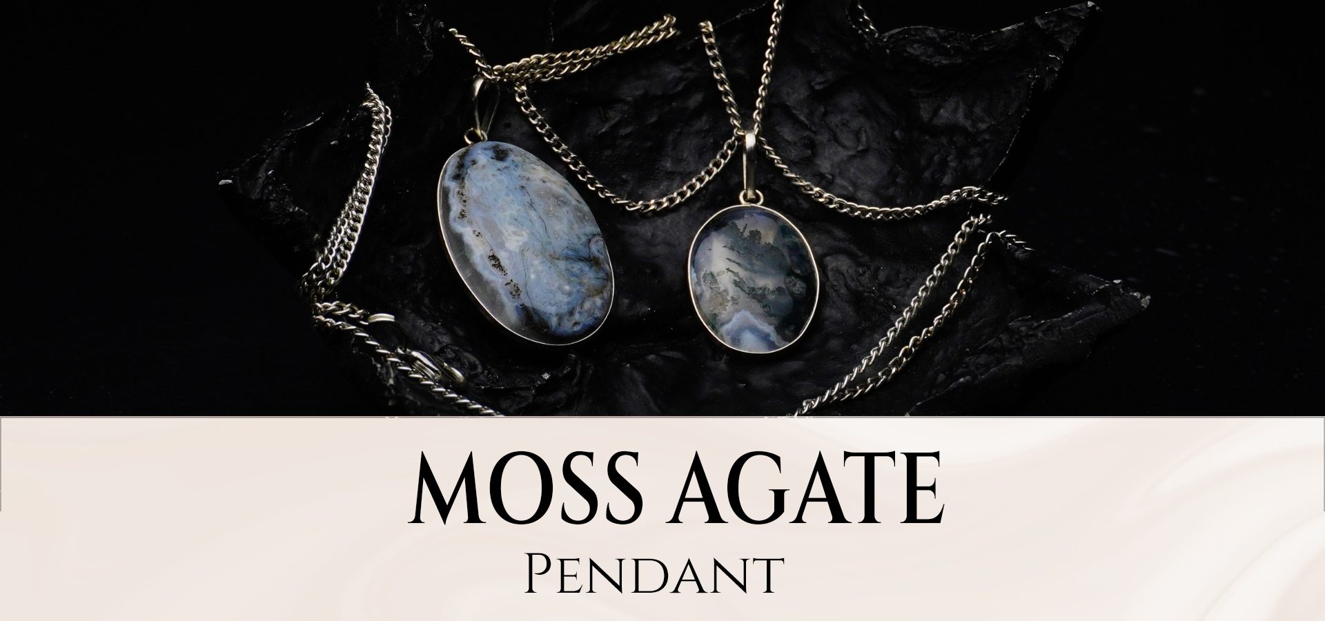 Moss Agate Pendant