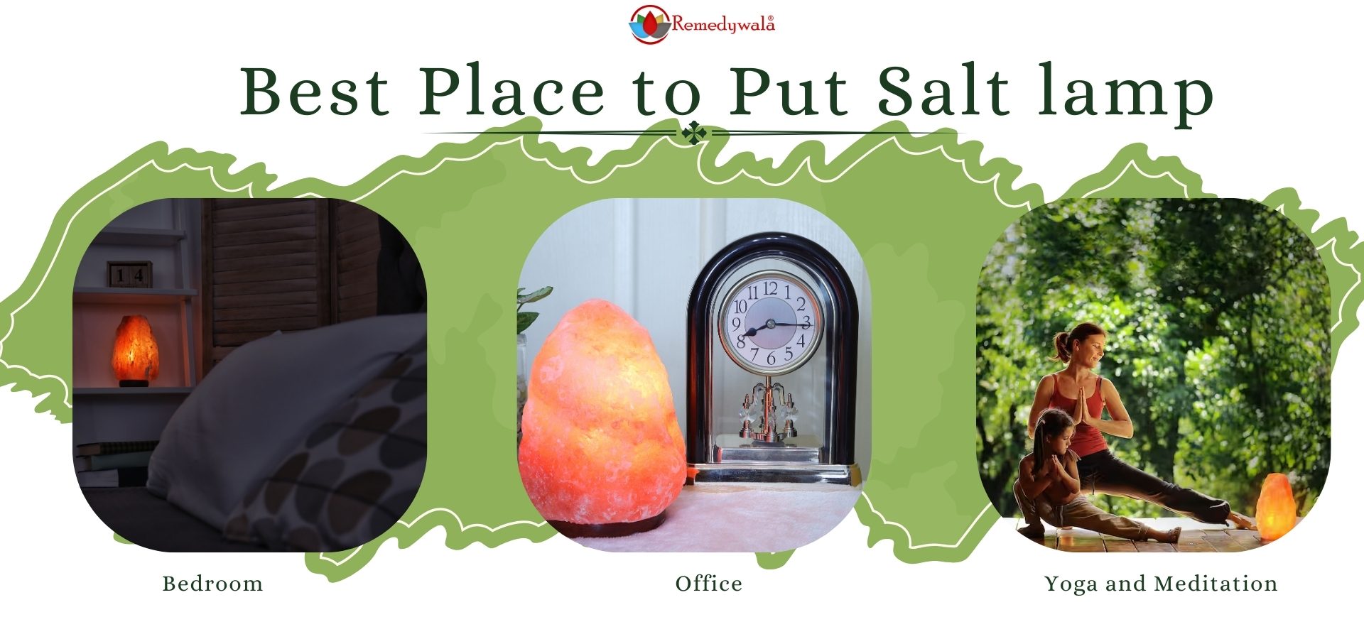 Natural Himalayan Pink Salt Lamp with Wooden Base (3)