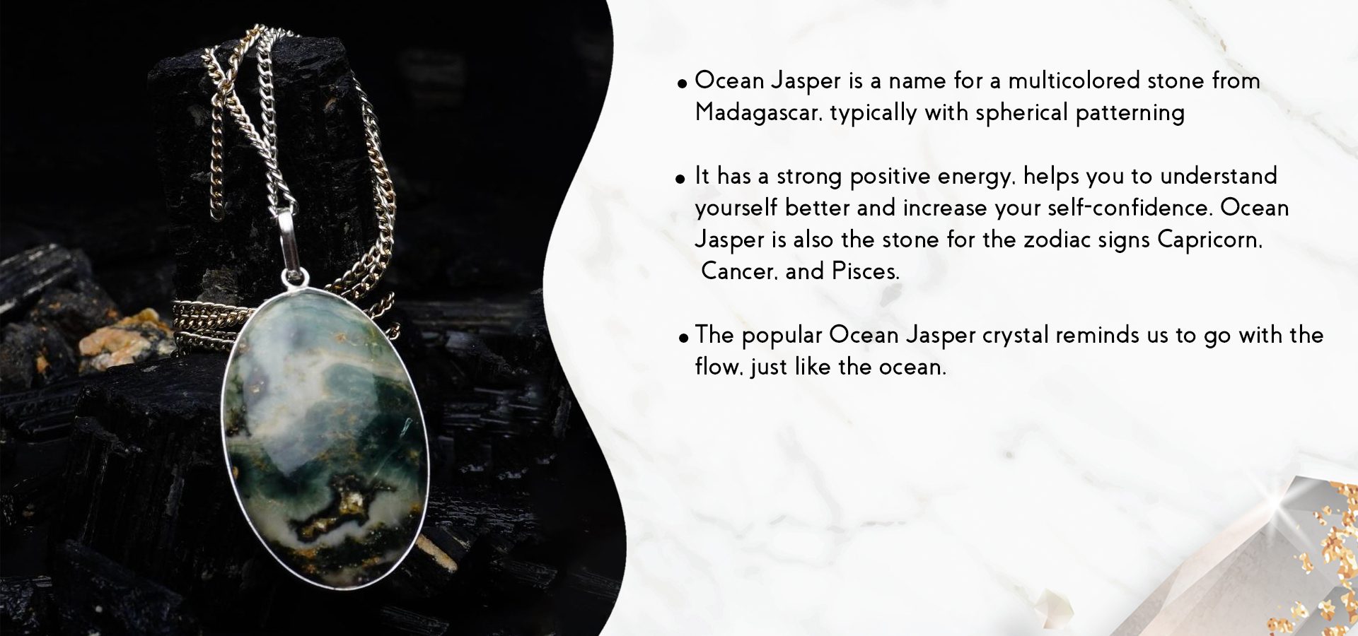 Ocean Jasper Pendant