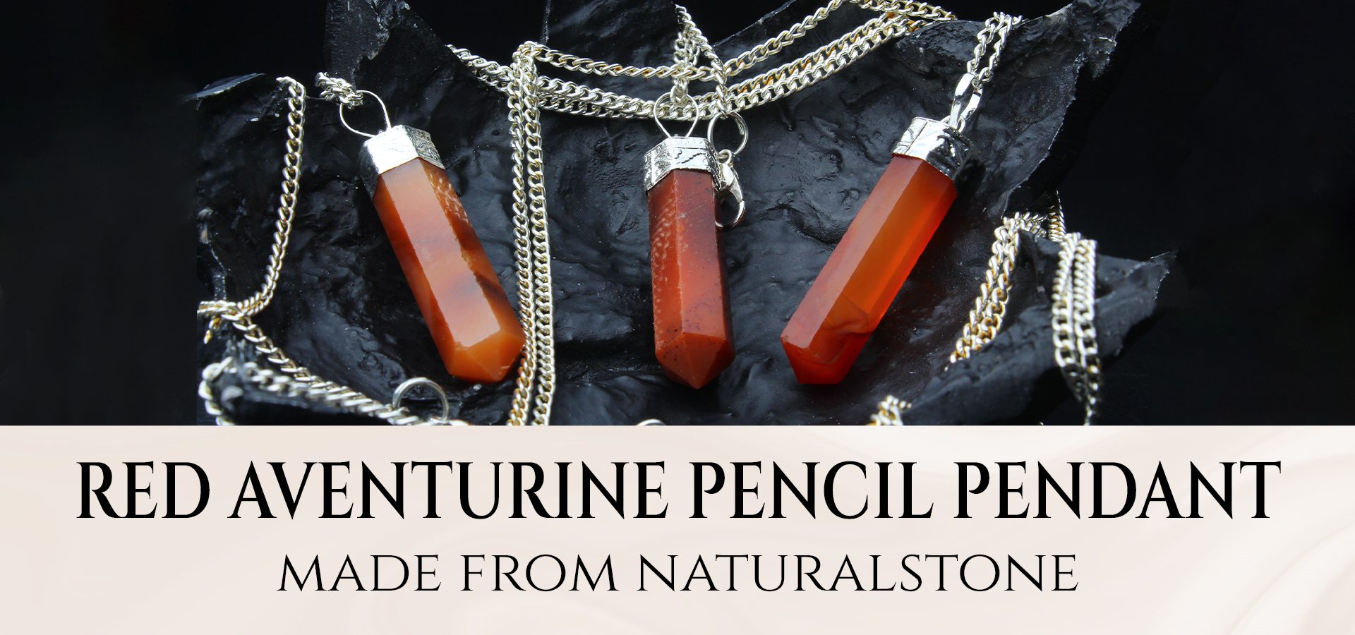 Red aventurine necklace deals