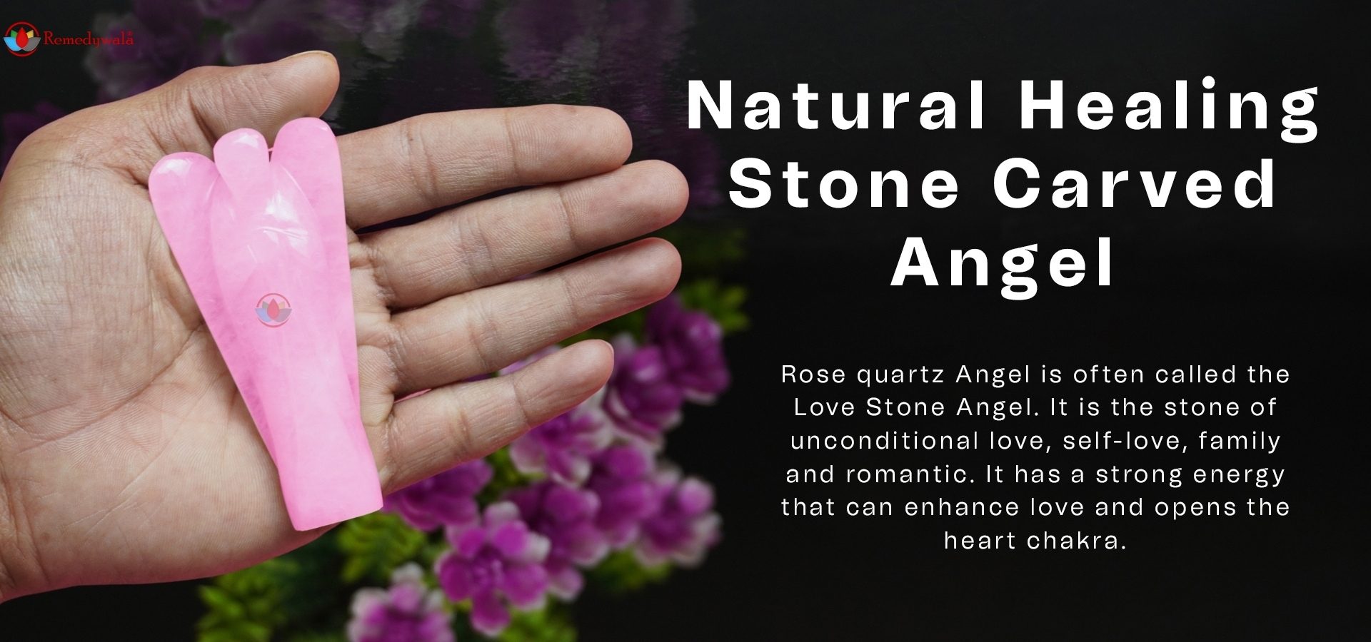 Rose Quartz Crystal Angel (5)