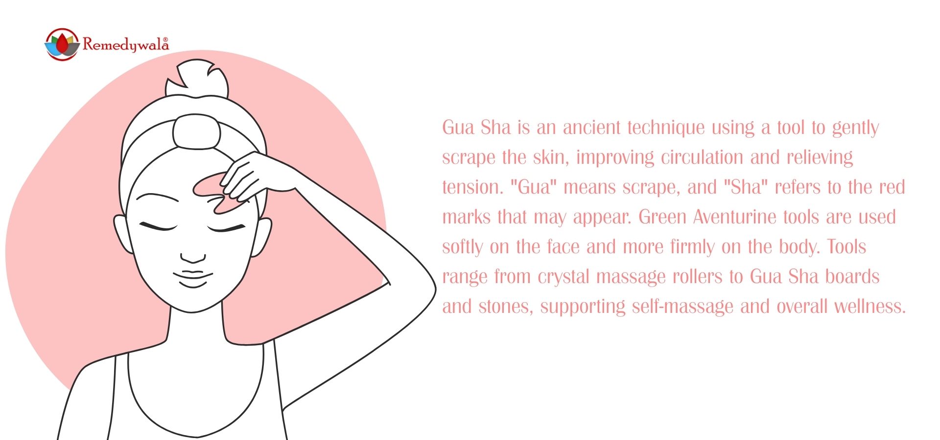 Rose Quartz Gua Sha Facial Tool (2)