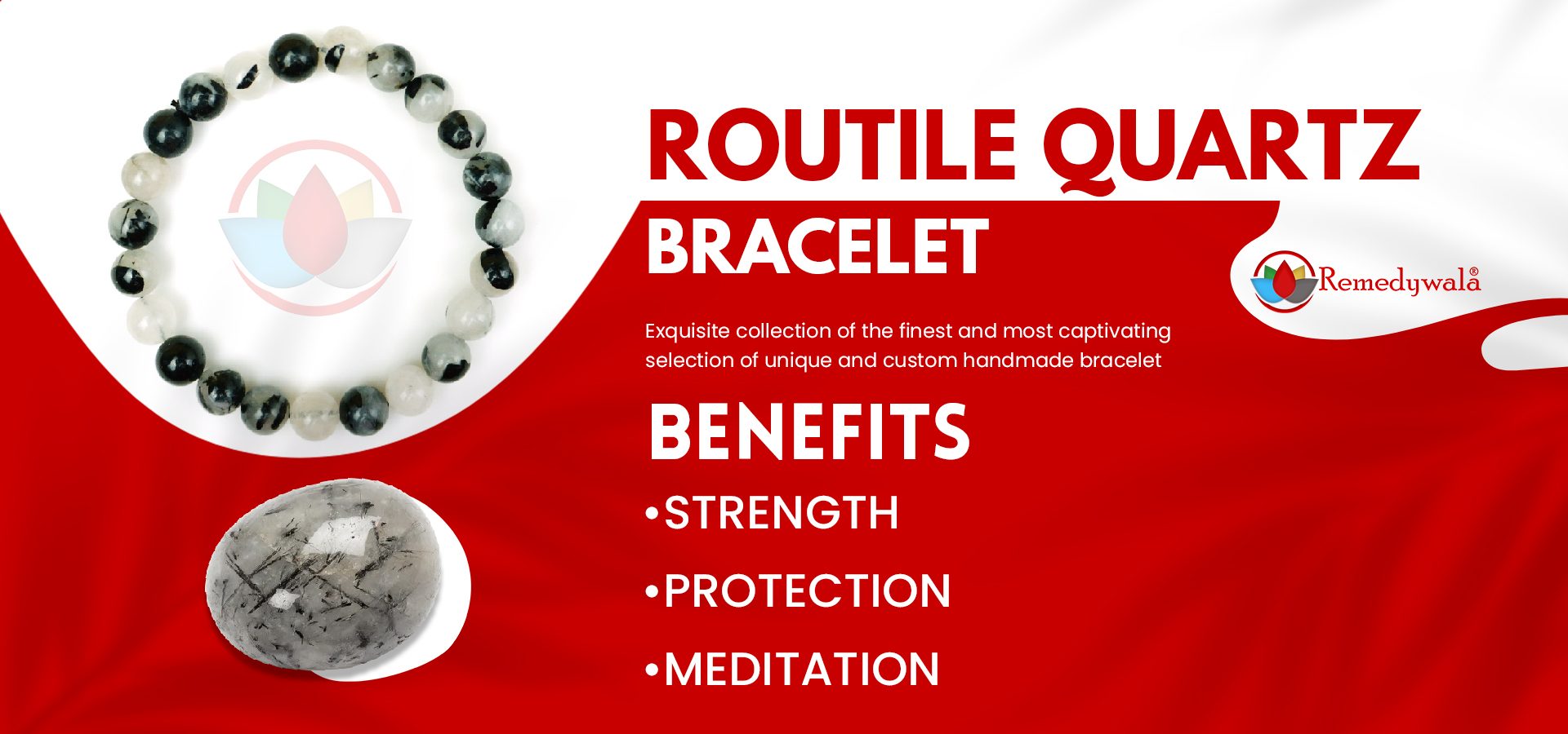 Routile Quartz Bracelet