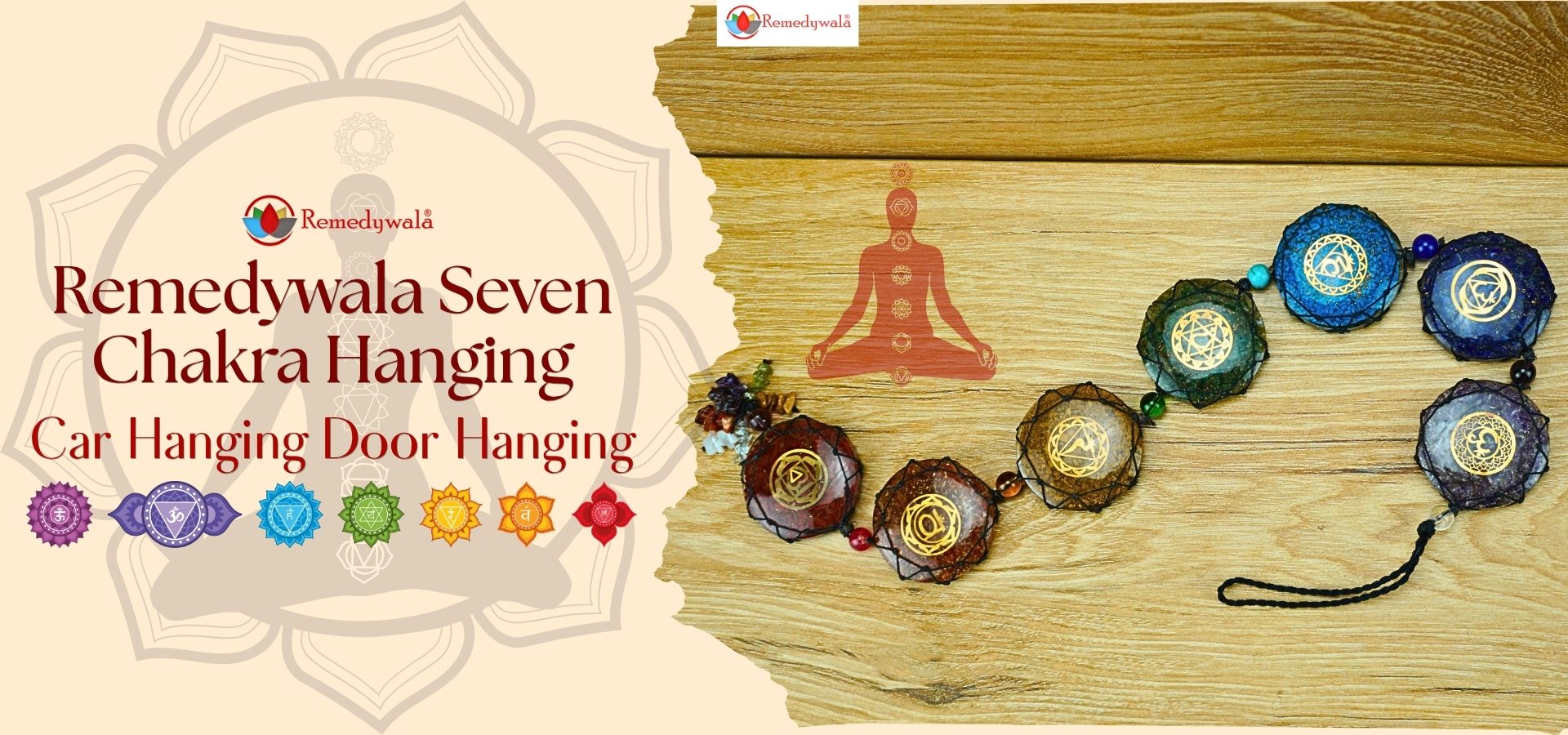 Seven Chakra Hanging Car Hanging Door Hanging (1)