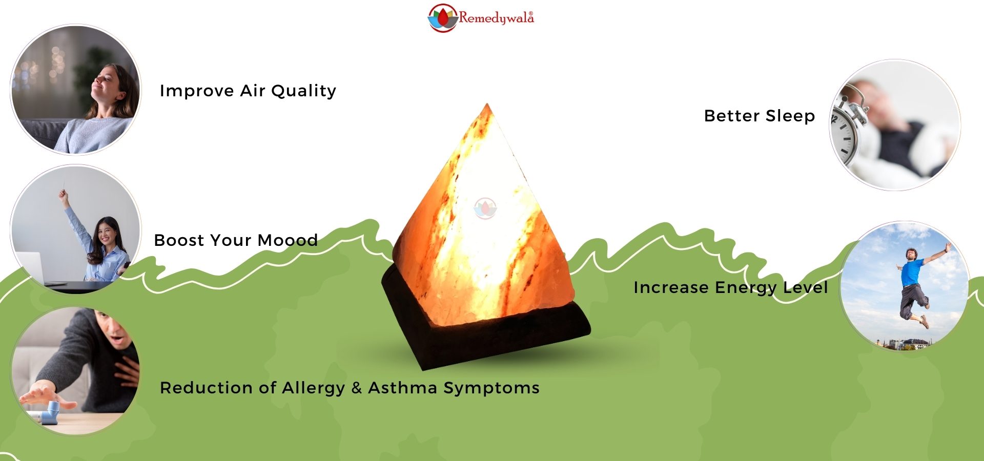 Triangle Natural Himalayan Rock Salt Crystal Lamp (4)