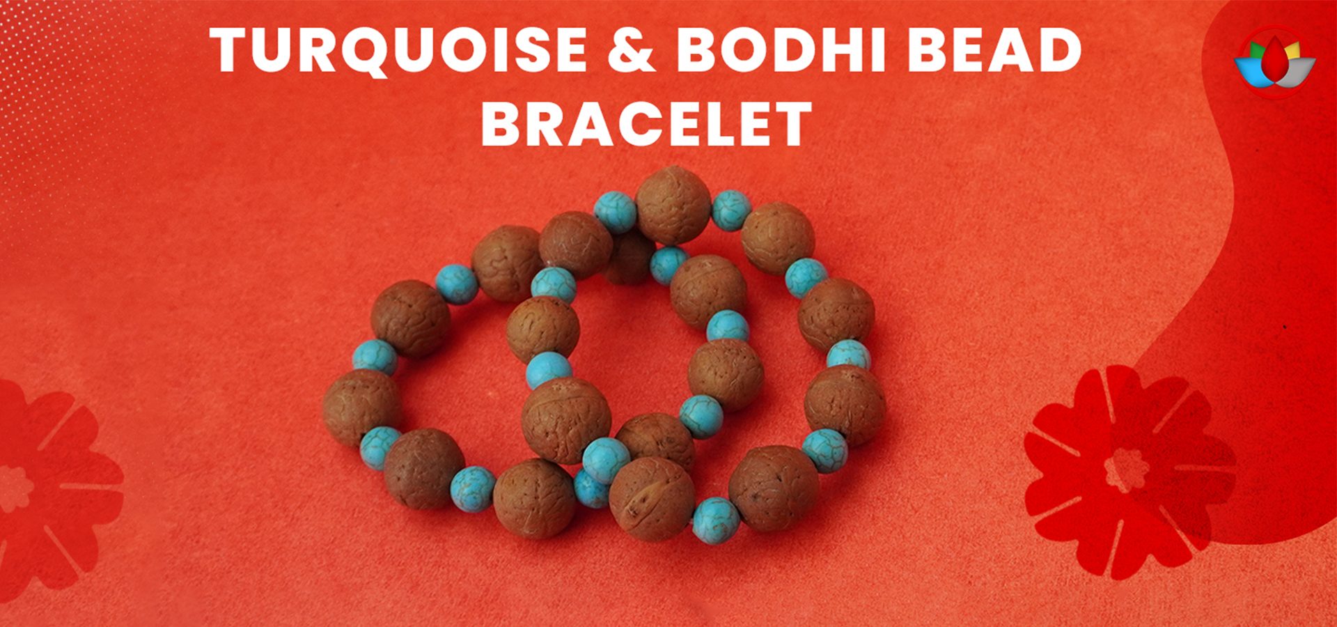 Turquoise & Bodhi Bead Bracelet